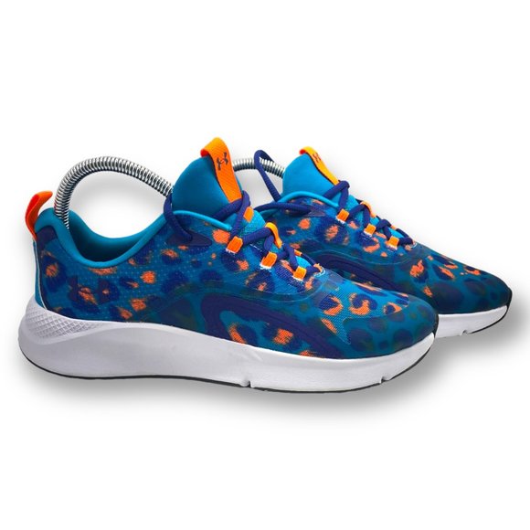 Under Armour Charged Running Shoes Multicolor 3023662-300 Woman's Size 8.5 - Picture 1 of 8